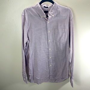 J. Crew, men’s slim, long sleeve, button-down dress shirt, size large